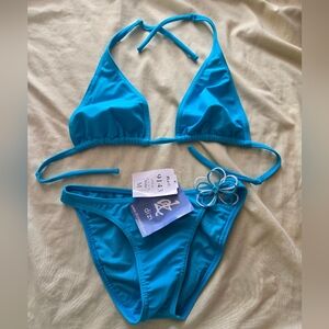 Blue Bikini Set
